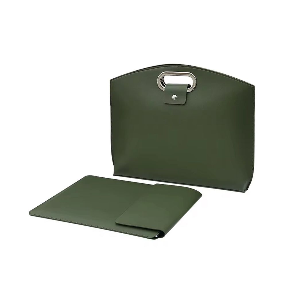 FlexiCase 2-in-1 Pro Leather Laptop Purse 15″