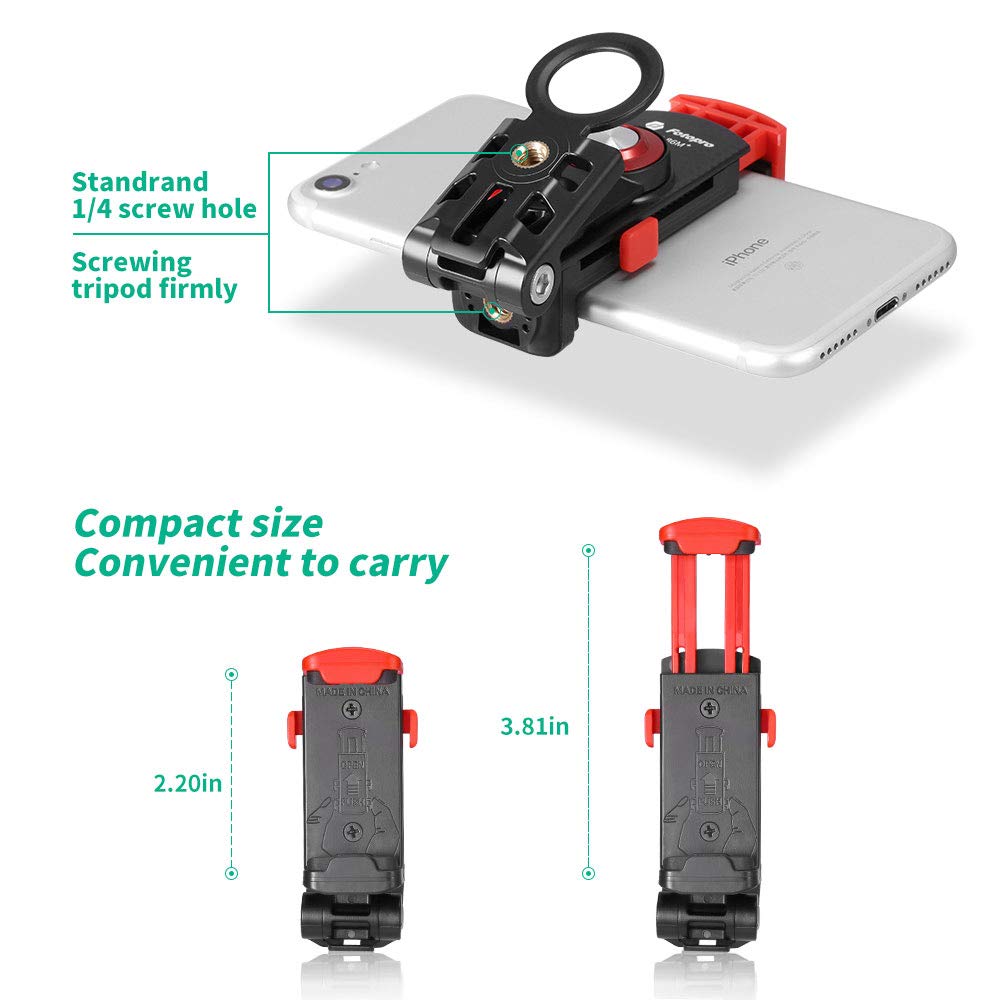 Fotopro SJ-86 M+ Phone Tripod Mount,Phone Clamp