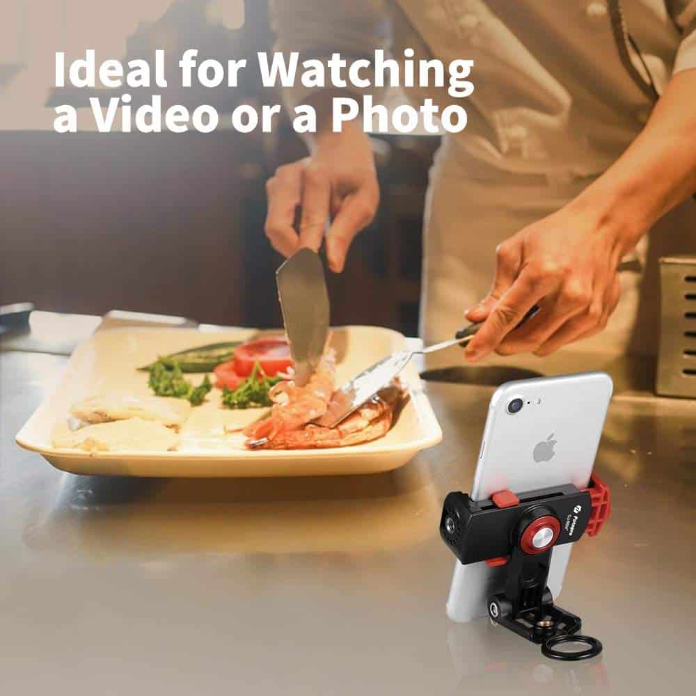 Fotopro SJ-86 M+ Phone Tripod Mount,Phone Clamp