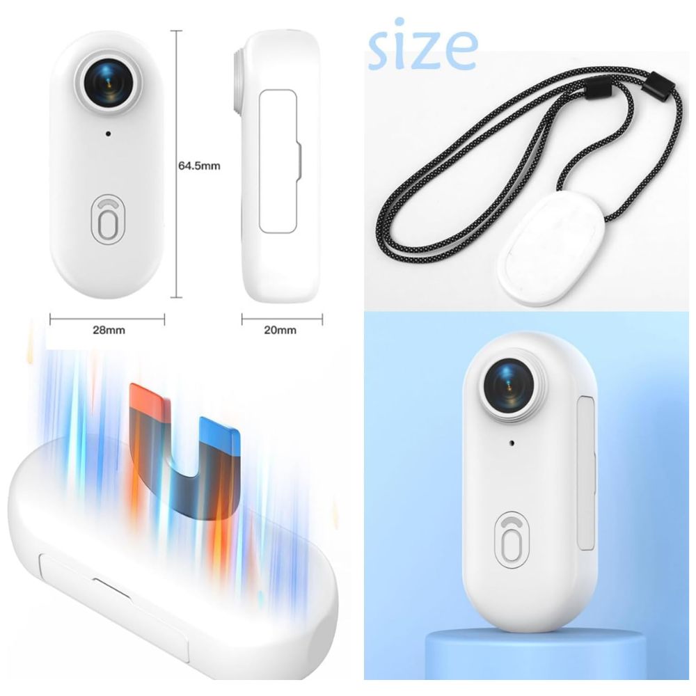 Go Snap HD 1080P Micro Thumb Action Camera & Body Cam
