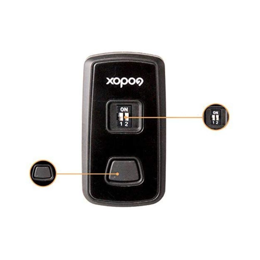 Godox 4 Channels Wireless Flash Trigger and Receiver, DM-04