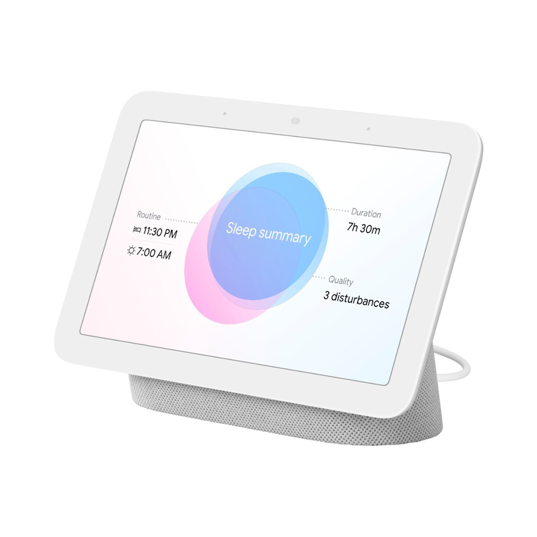 Google Nest Hub (2nd Generation, Chalk)
