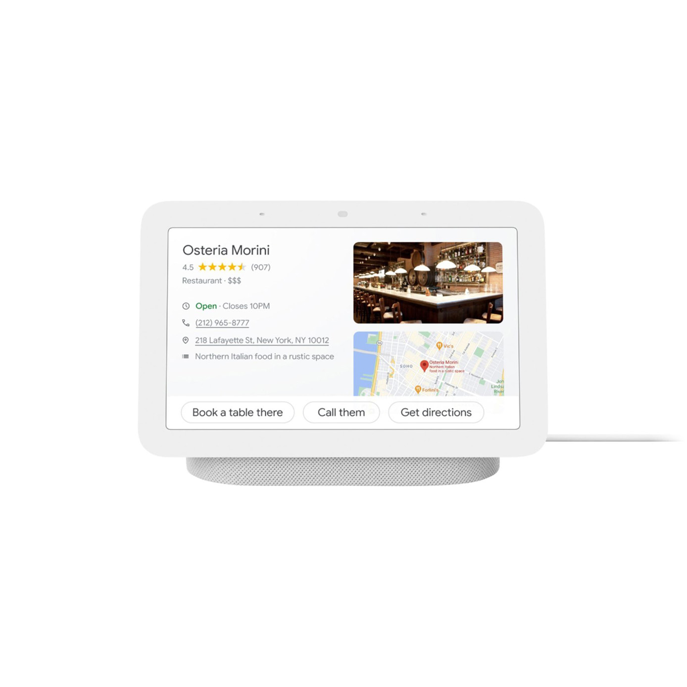 Google Nest Hub (2nd Generation, Chalk)
