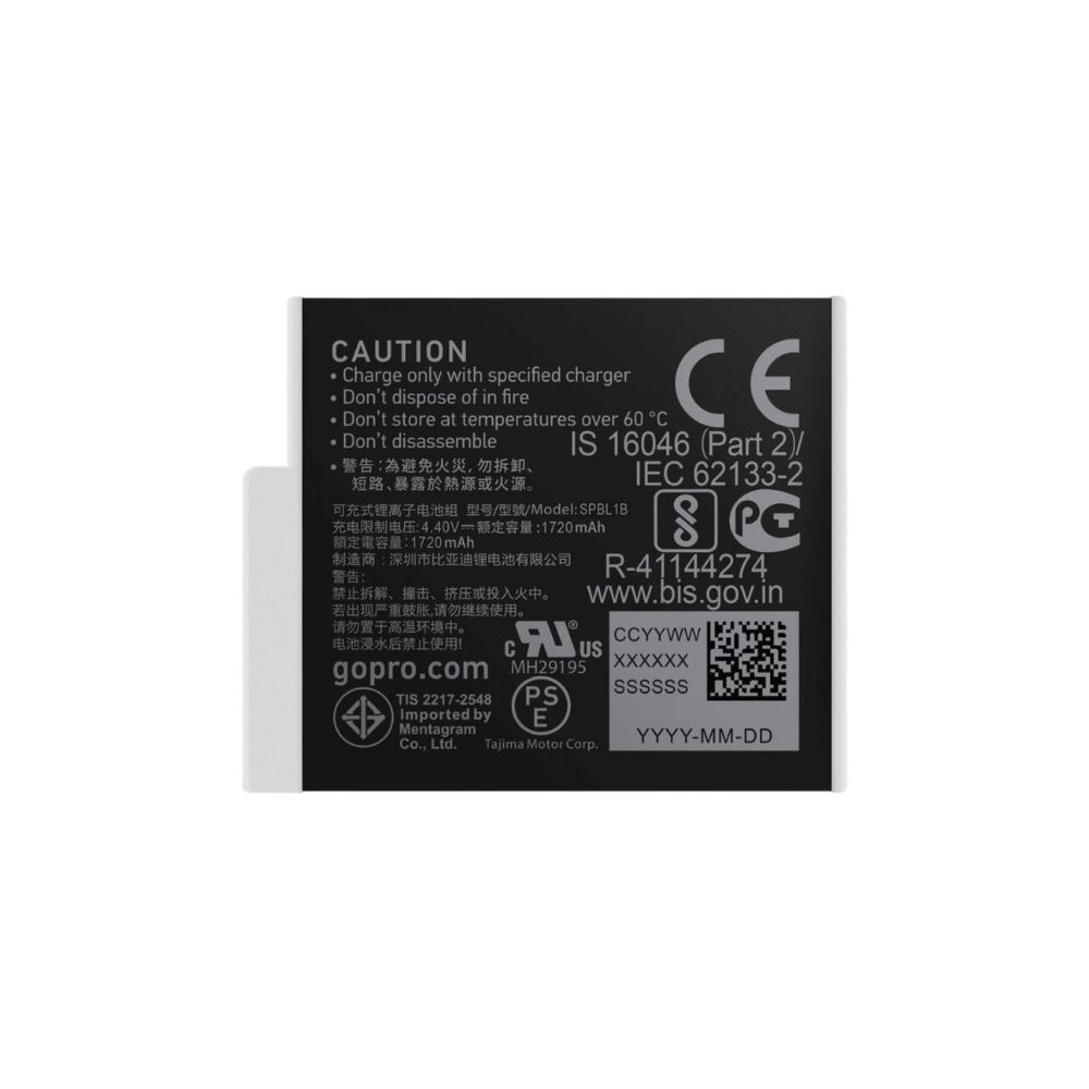 GoPro Rechargeable Li-Ion Battery for HERO9/10 Black