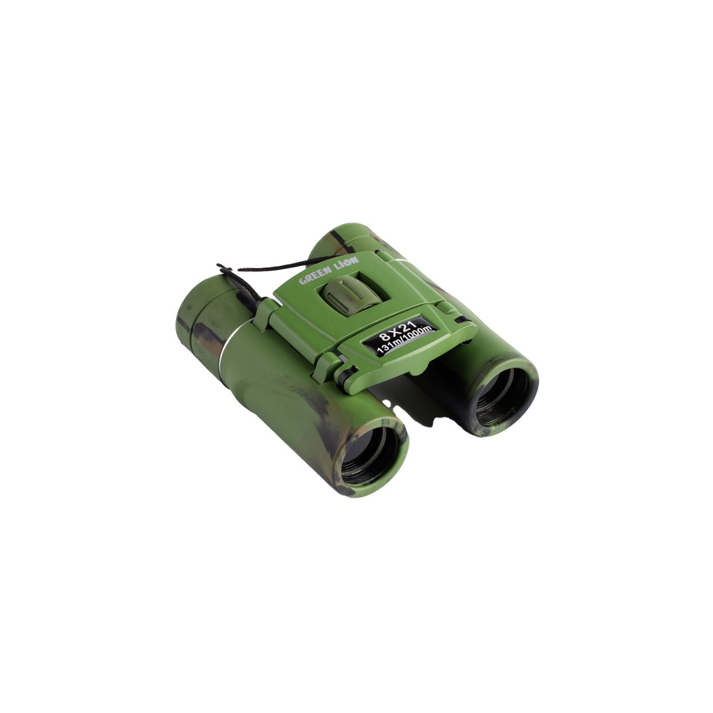 Green Lion Shark Binocular 8×21 Magnification Multi Coated Lens