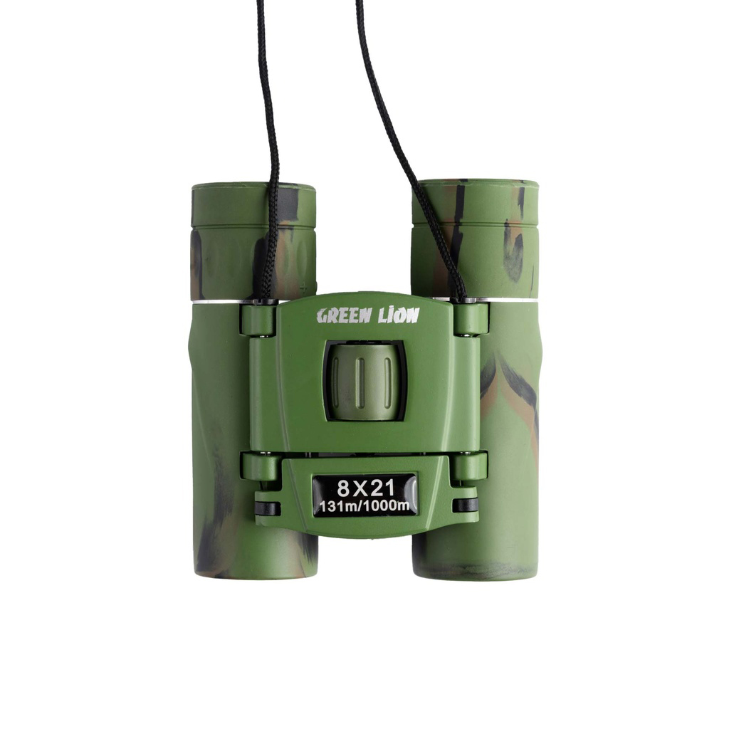 Green Lion Shark Binocular 8×21 Magnification Multi Coated Lens