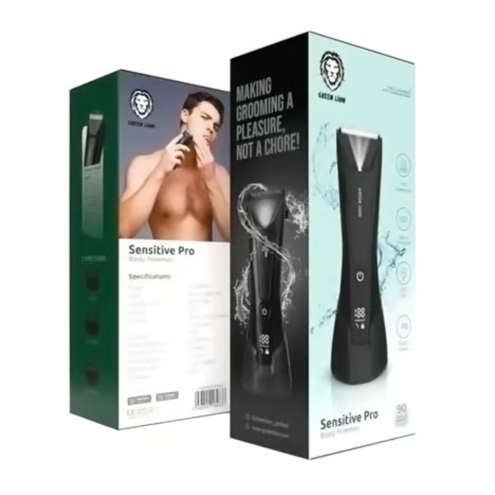Green Lion Sensitive Pro Body Trimmer – Black