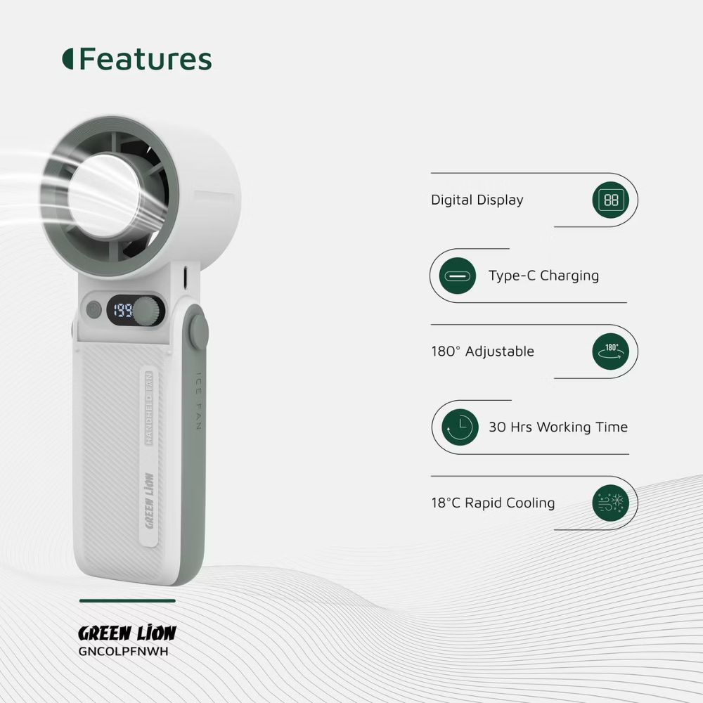 Green Lion Coolio Portable Fan