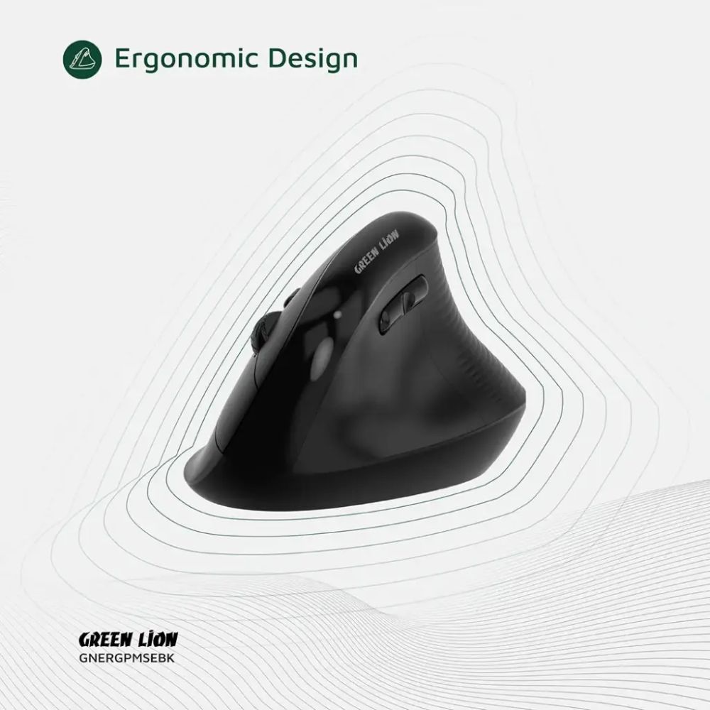 Green Lion Ergo Grip Vertical Mouse