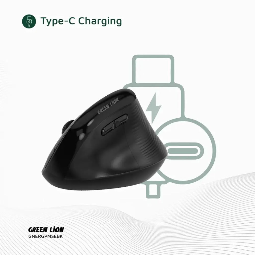 Green Lion Ergo Grip Vertical Mouse