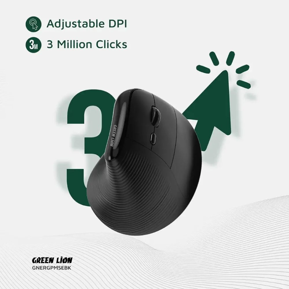 Green Lion Ergo Grip Vertical Mouse