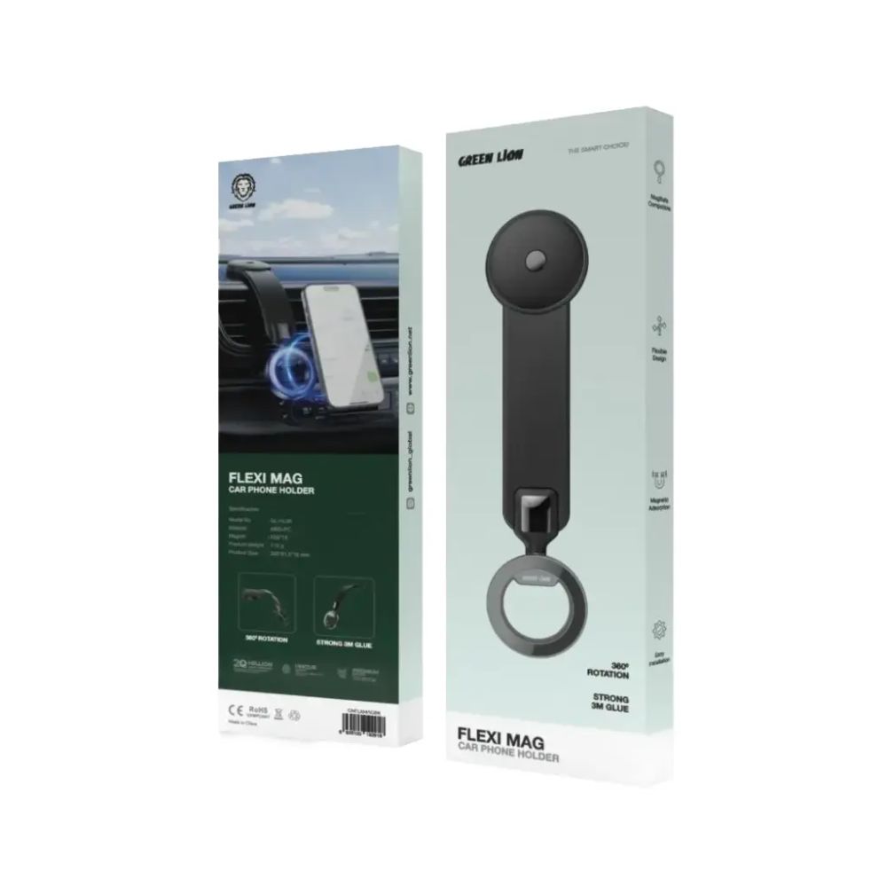 Green Lion Flexi Mag Car Phone Holder