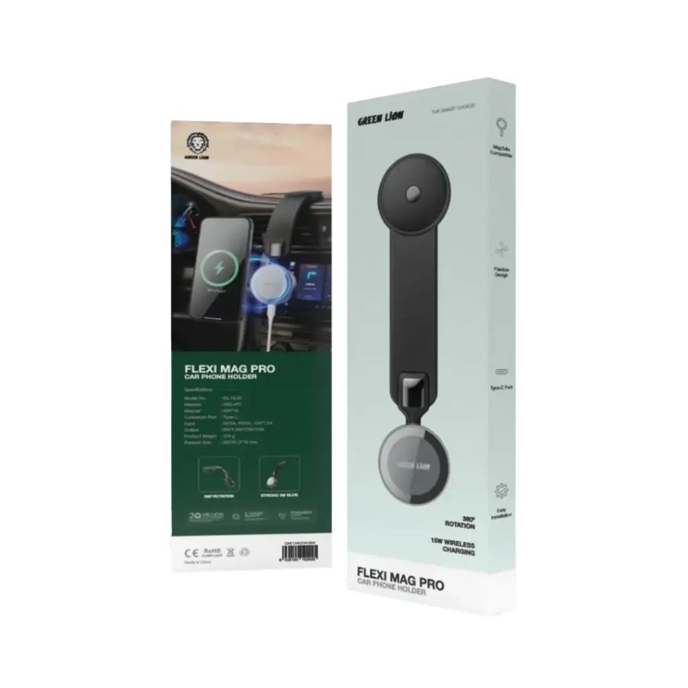 Green Lion Flexi Mag Pro Car Phone Holder