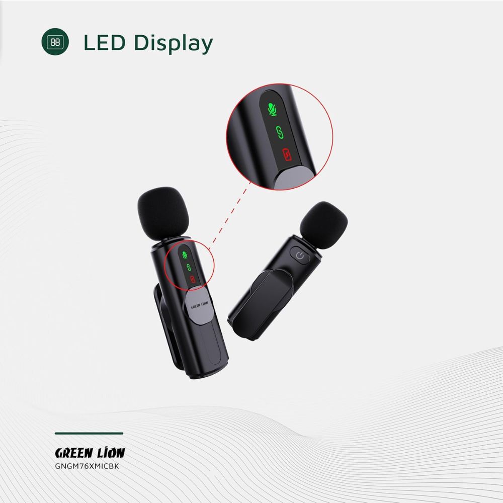Green Lion GM-76X Dual Microphone 3-In-1