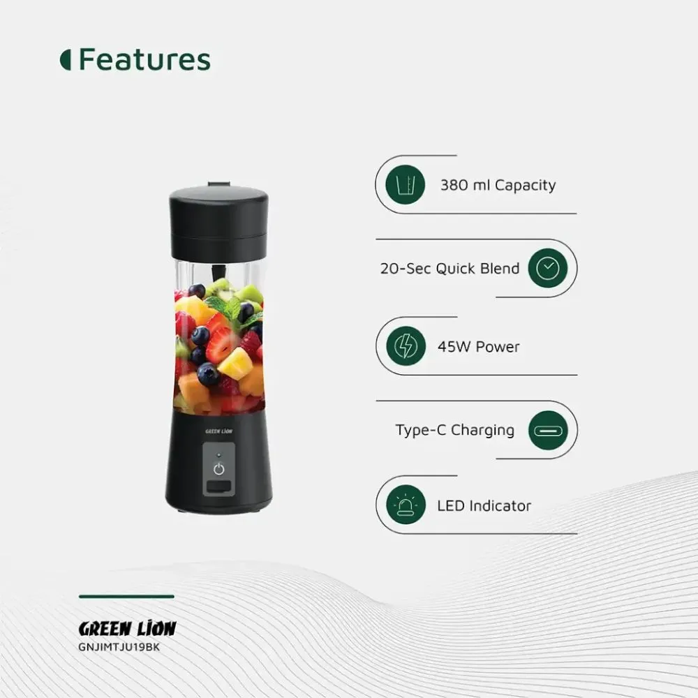 Green Lion Juice Mate Portable Juicer 380mL