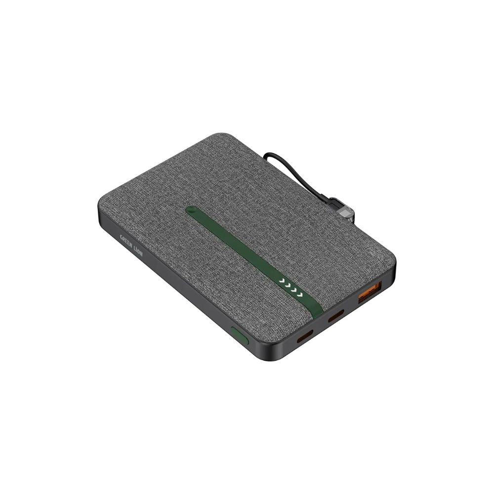 Green Lion Kyoto 10000mAh Power Bank – Black