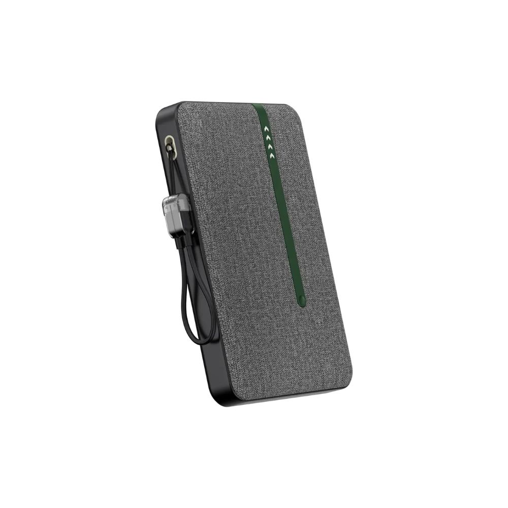 Green Lion Kyoto 10000mAh Power Bank – Black