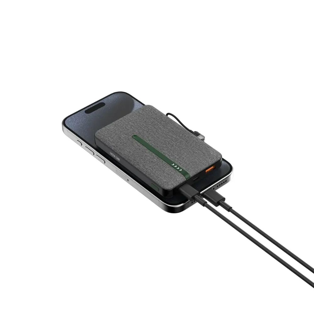 Green Lion Kyoto 10000mAh Power Bank – Black