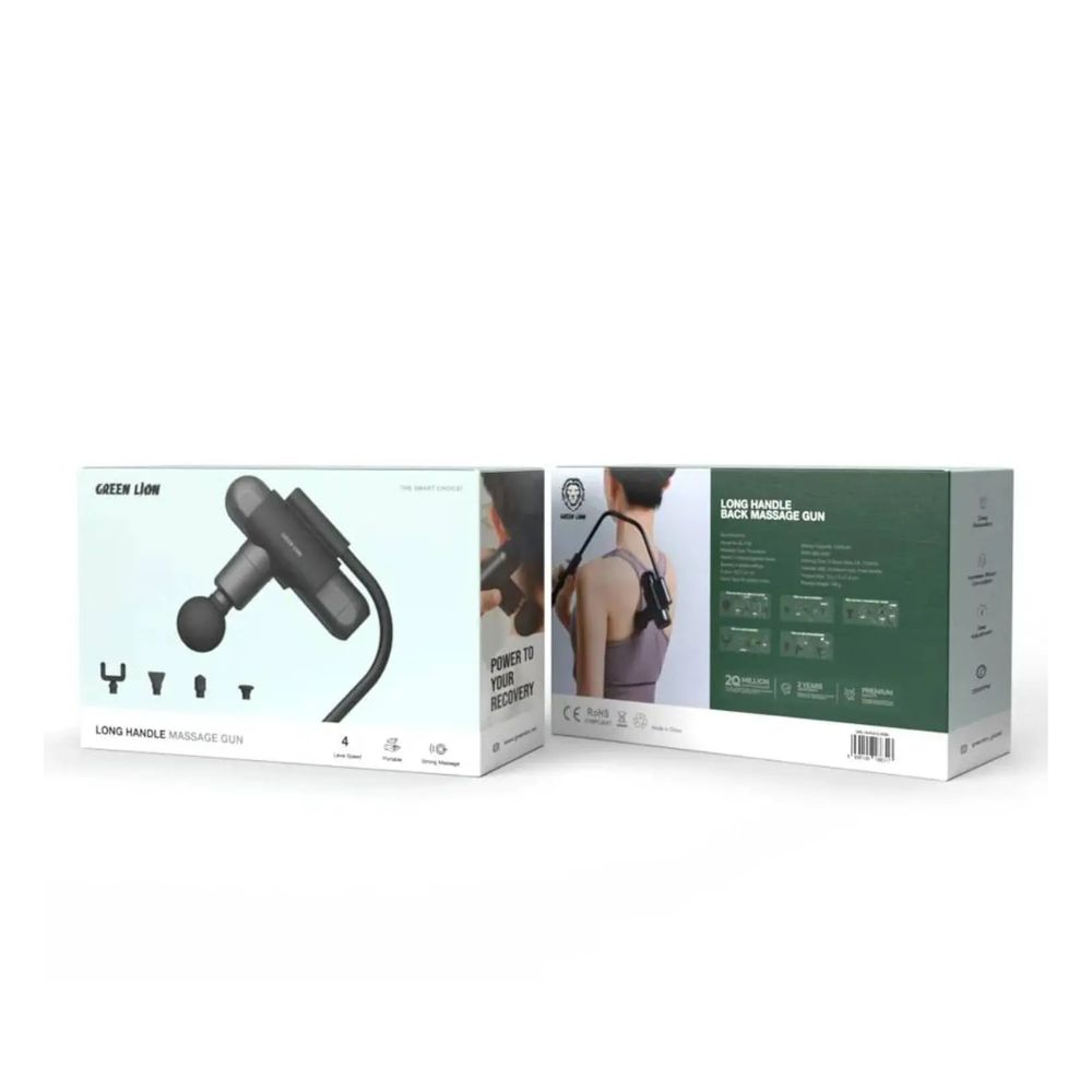 Green Lion Long Handle Massage Gun
