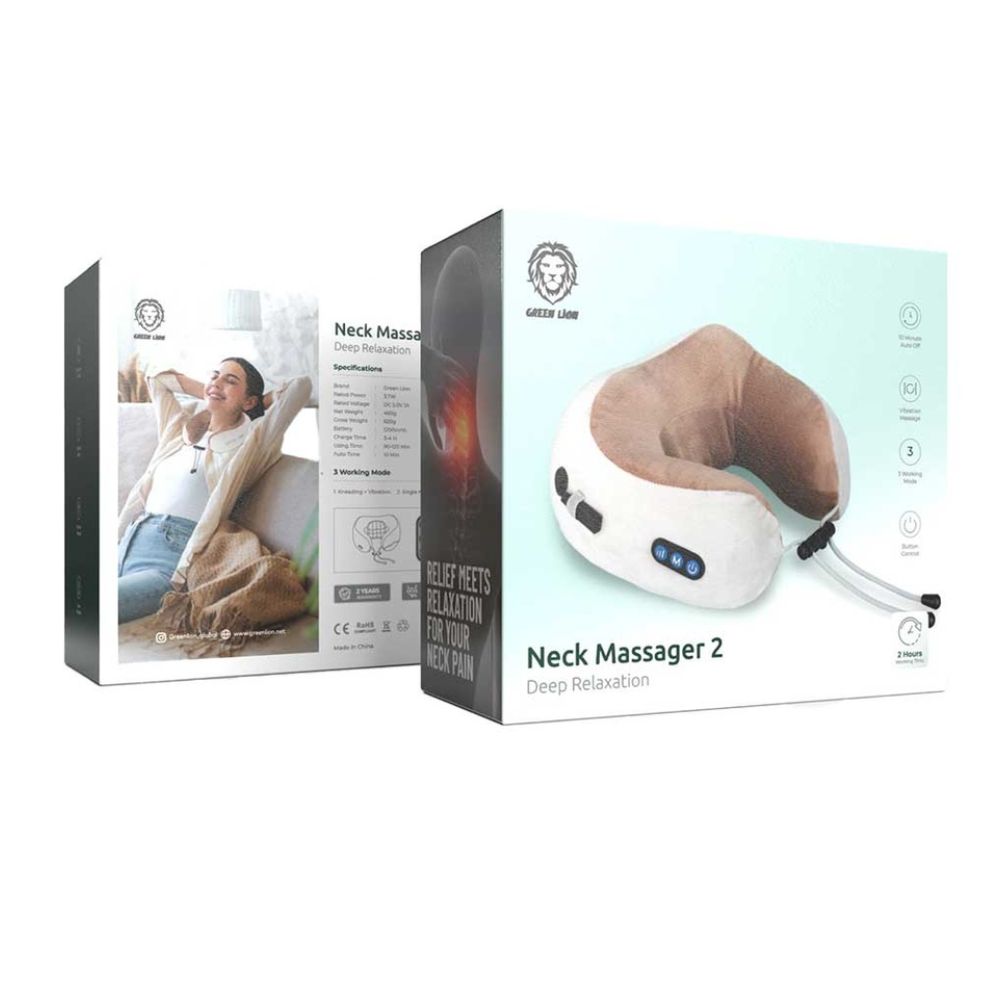 Green Lion Neck Massager 2 – Grey