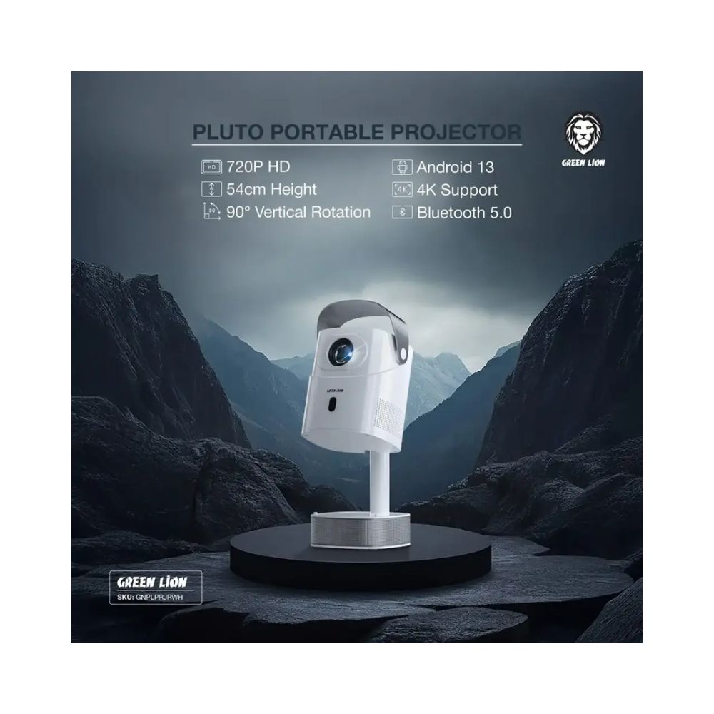 Green Lion Pluto 4K Portable Projector