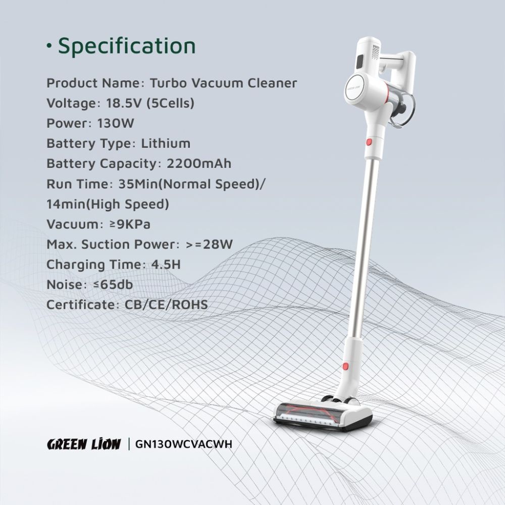 Green Lion Turbo Vacuum Cleaner