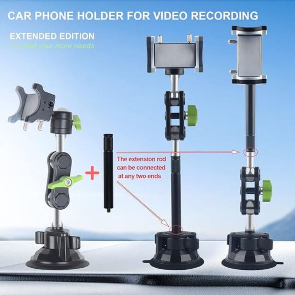 Green Lion Ultimate Holder Pro with Suction Cup Mount | 4.5 – 7.2″