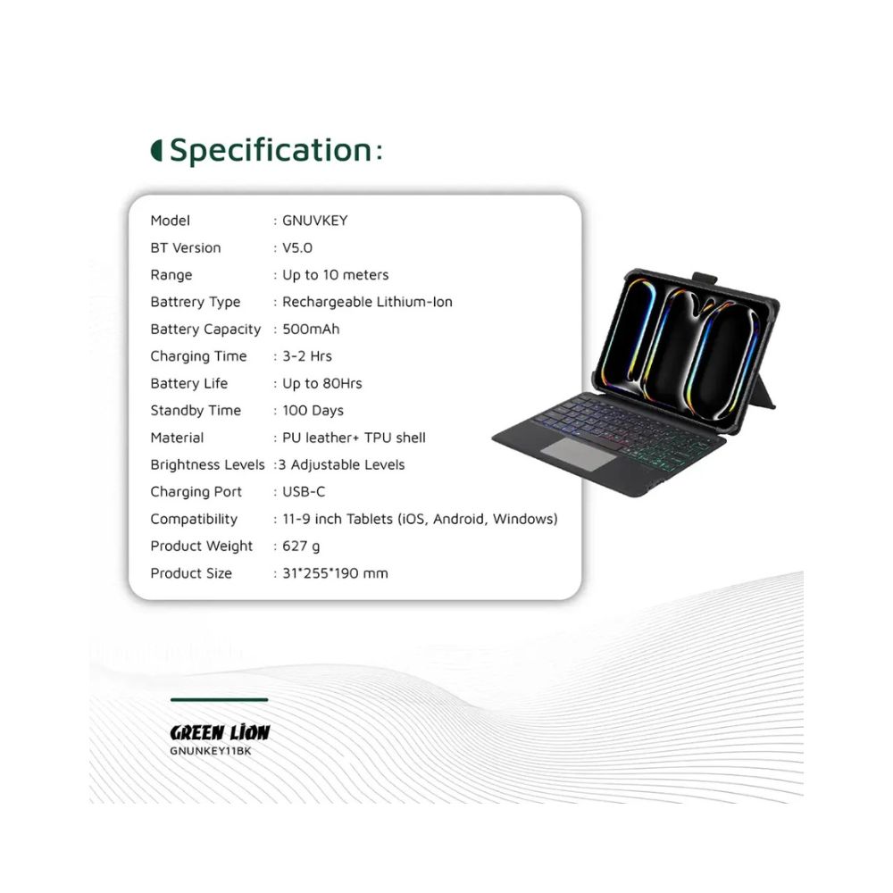 Green Lion Universal Smart Keyboard Case