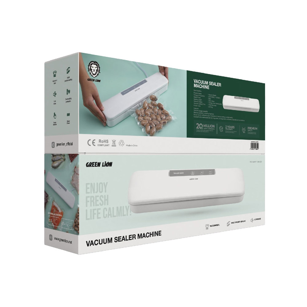 Green Lion Vacuum Sealer Machine – White