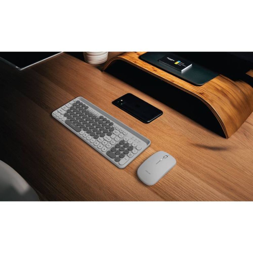 Green Lion Wireless Duo-Mouse-Keyboard – Grey