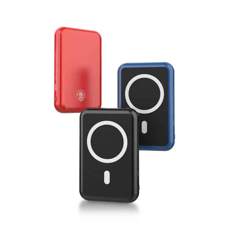 Green Magnetic Suction Power Bank 5000mAh