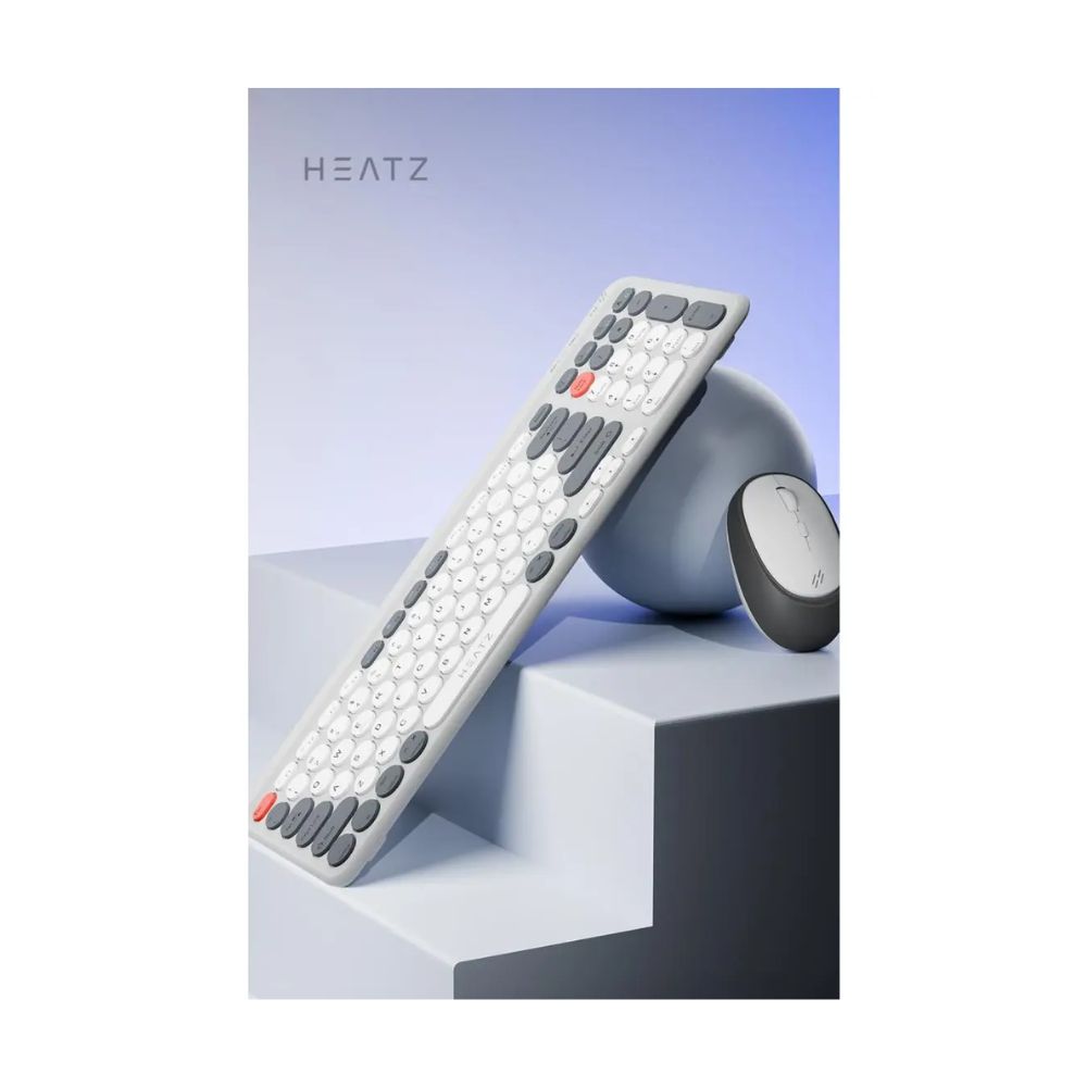 Heatz 3 in 1 Wireless Keyboard and Mouse Combo Set