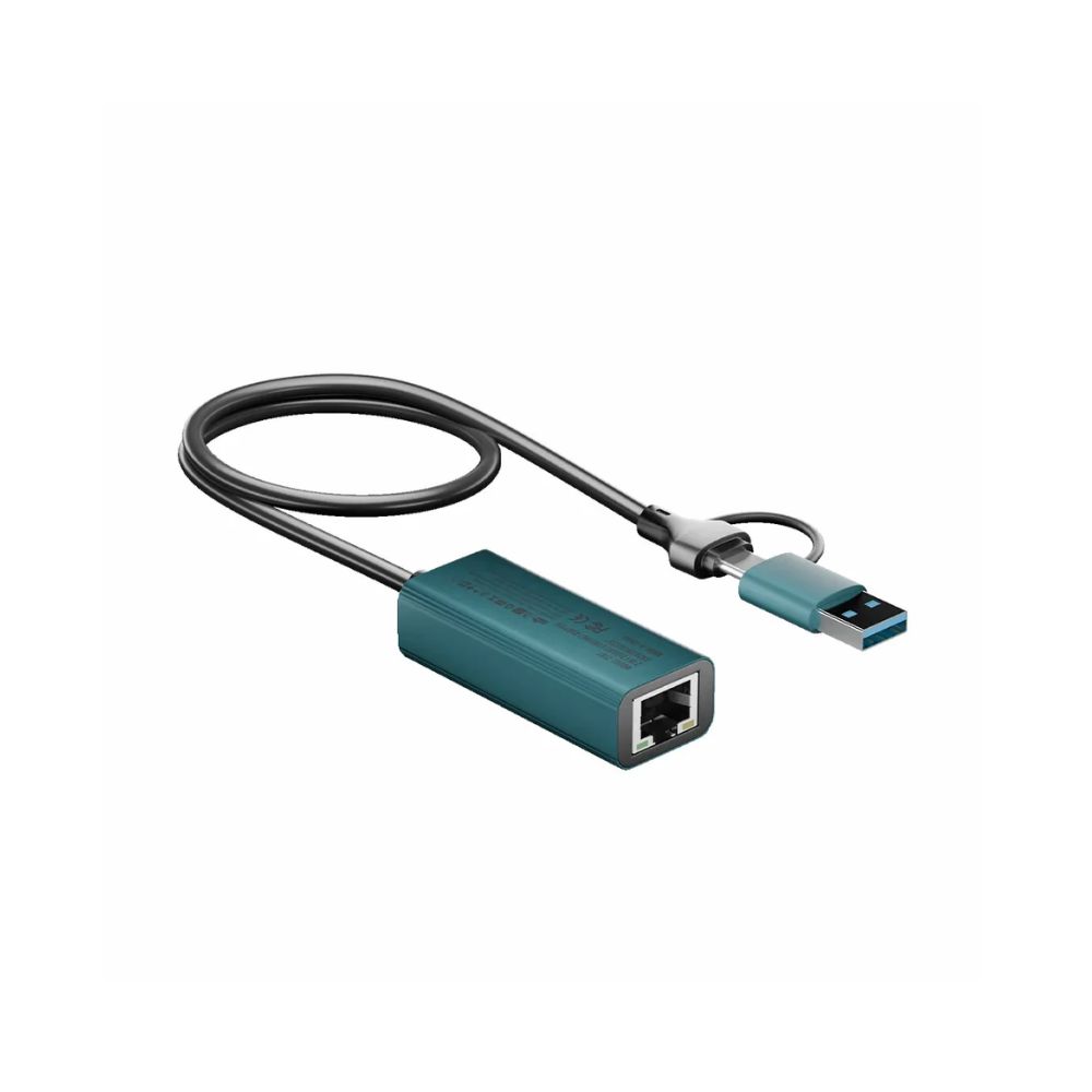 HEATZ ZT87 1Gbps 2-in-1 Ethernet Adapter