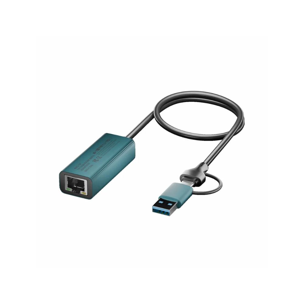 HEATZ ZT87 1Gbps 2-in-1 Ethernet Adapter