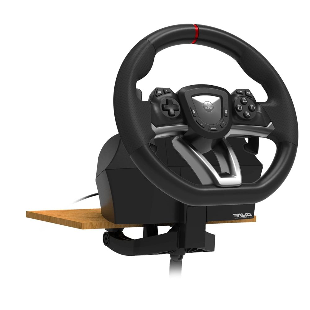 HORI Racing Wheel Apex for Playstation 5 – PlayStation 4 and PC – Officially Licensed by Sony – Compatible with Gran Turismo 7