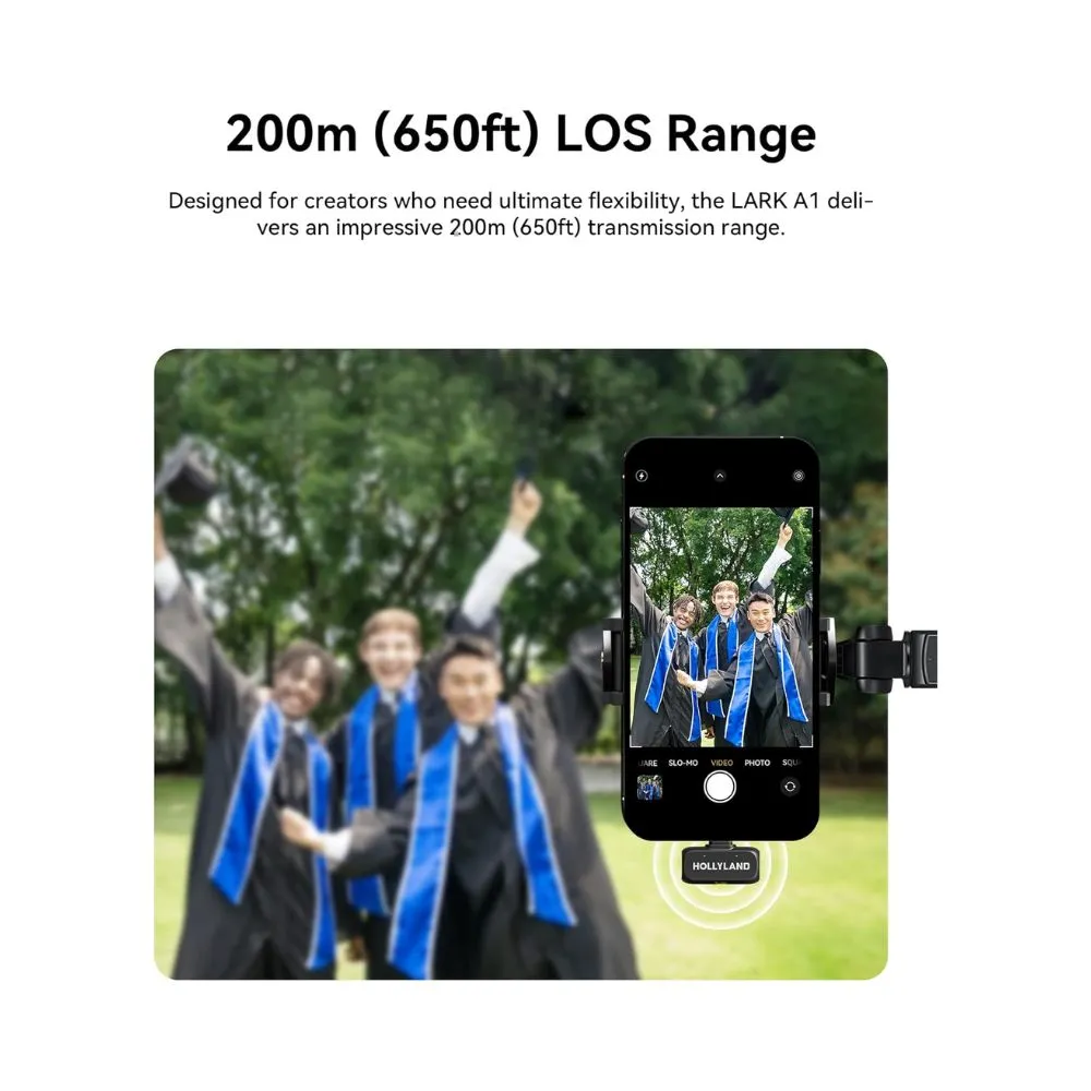 Hollyland LARK A1 Combo 2-Person Wireless Mic