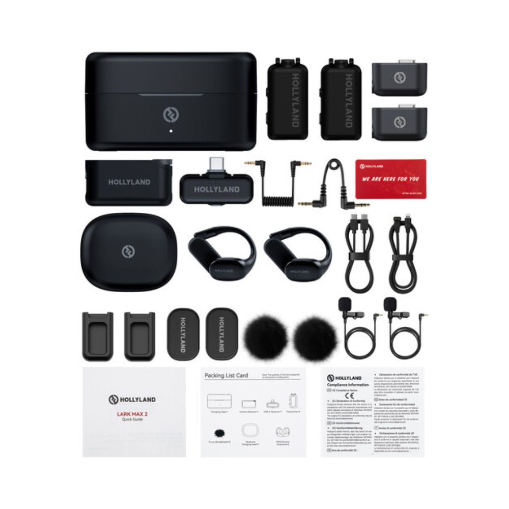 Hollyland Lark MAX 2 Ultimate Combo Wireless Mic System
