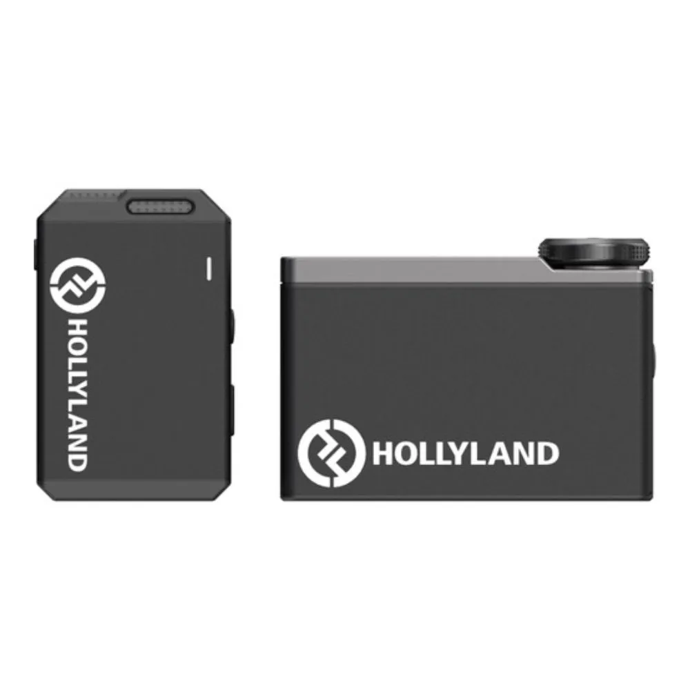 Hollyland LARK MAX Solo Wireless Microphone System (2.4 GHz, Black)