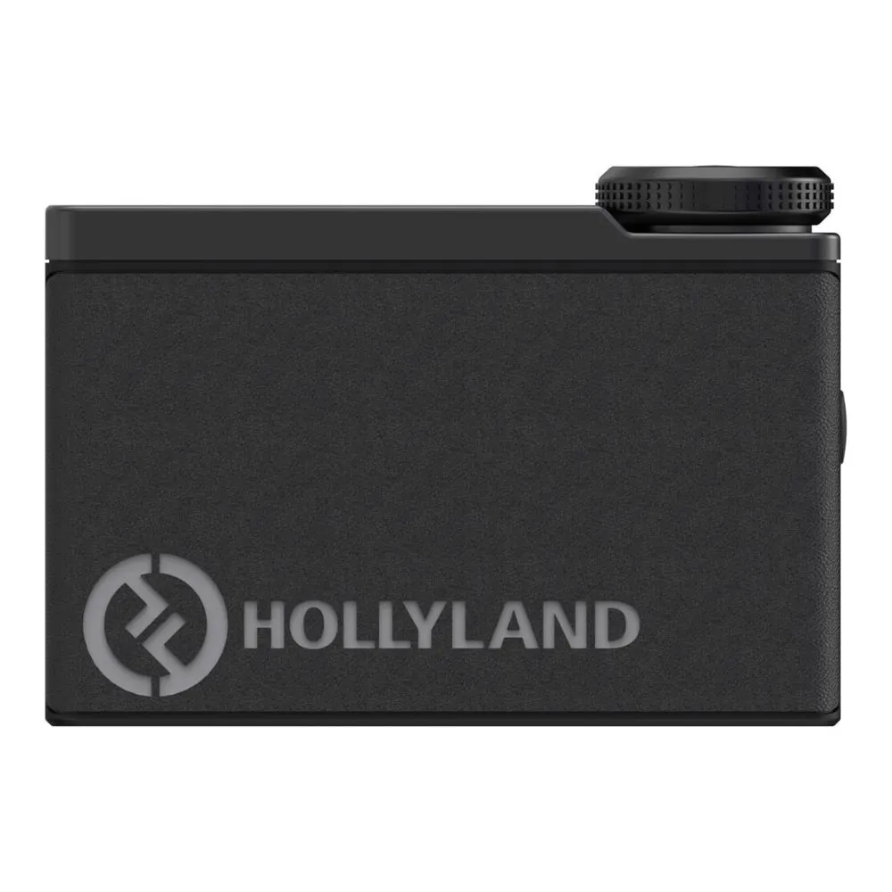 Hollyland LARK MAX Solo Wireless Microphone System (2.4 GHz, Black)