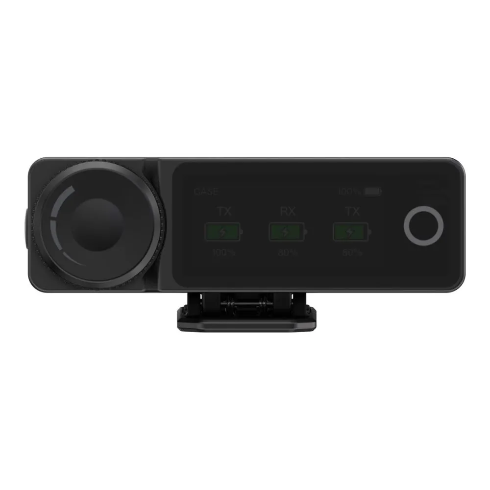 Hollyland LARK MAX Solo Wireless Microphone System (2.4 GHz, Black)