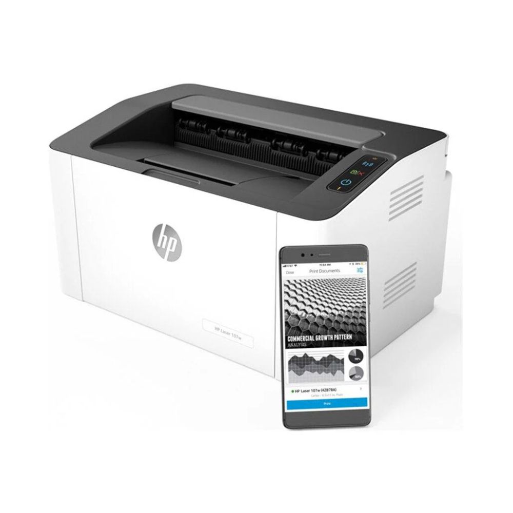 HP LaserJet 107w Wireless Printer – Versatile and Efficient Printing