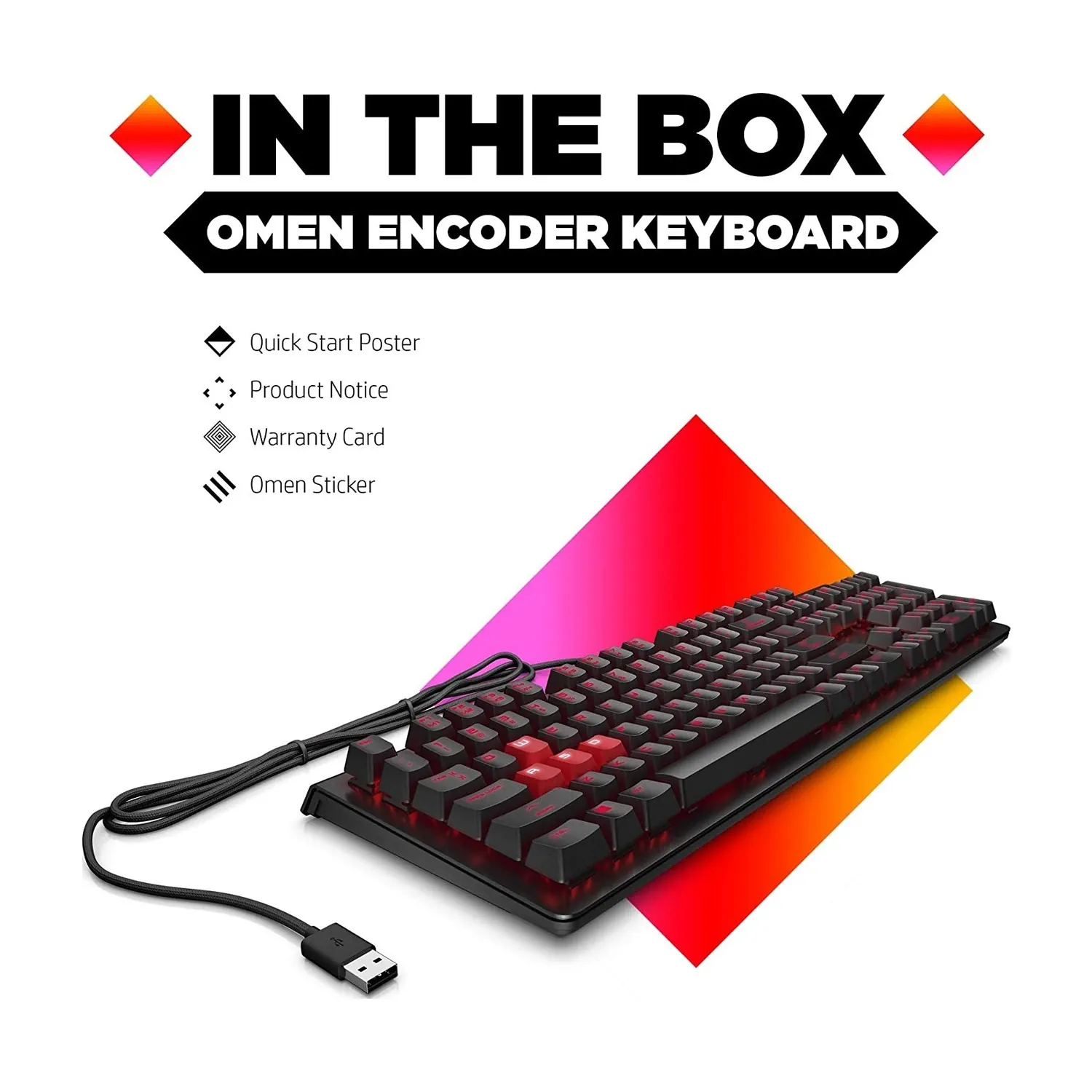 HP Omen Encoder Customizable Mechanical Gaming Keyboard