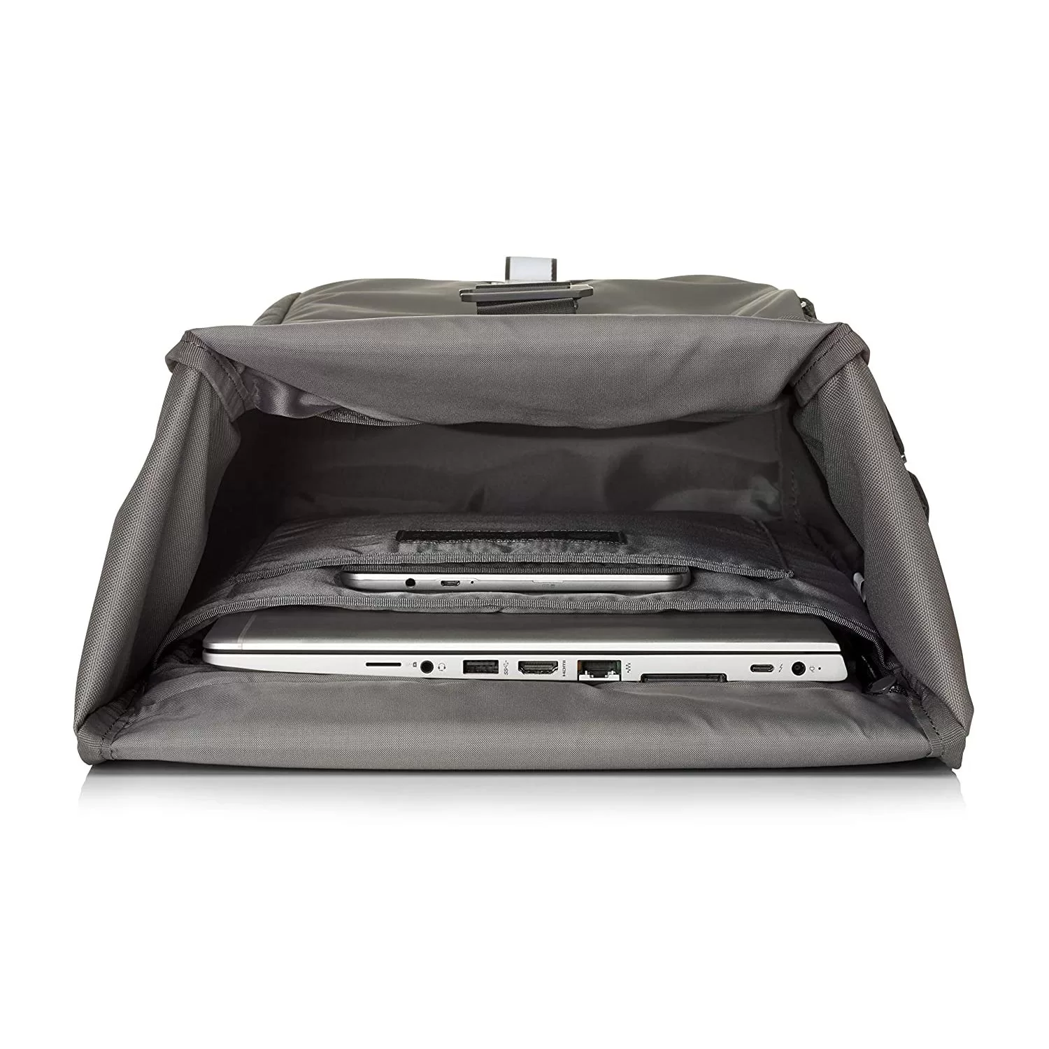 HP Pavilion Rolltop Grey Backpack – 5EE90AA