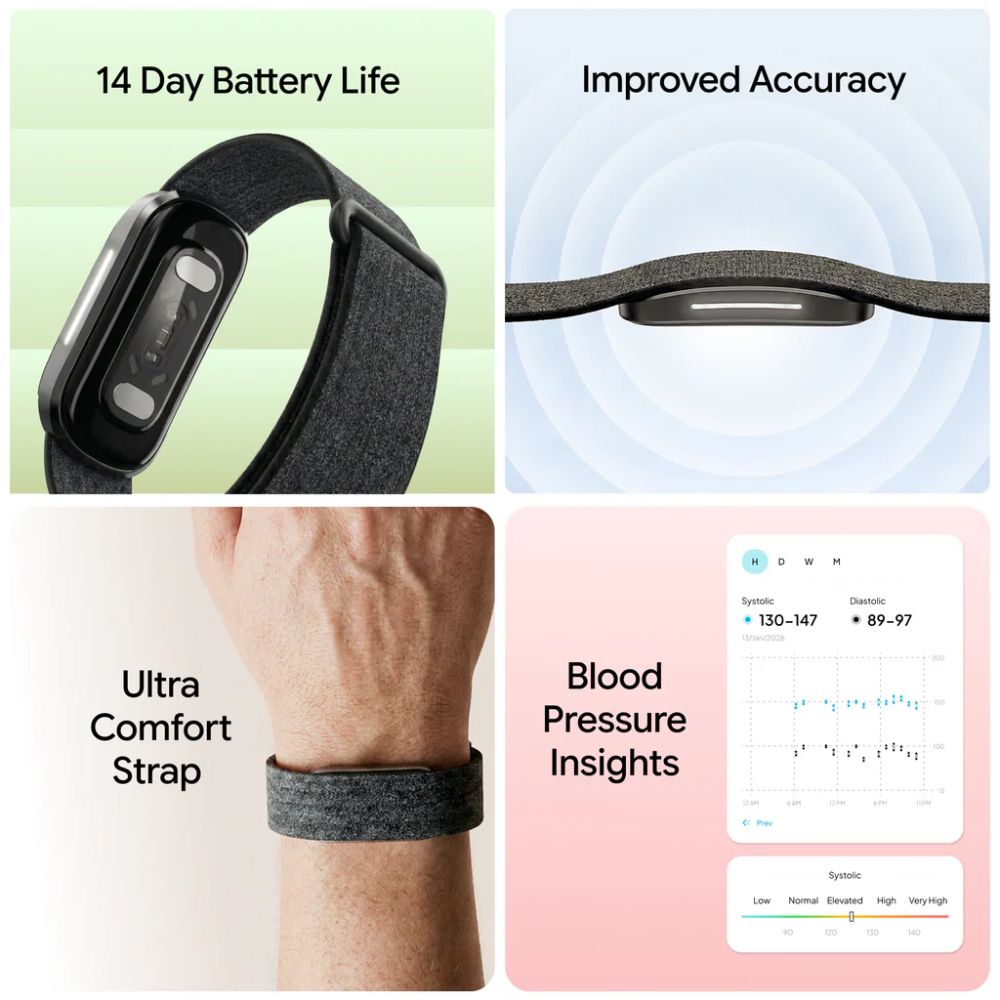 HumeHealth The Hume Band 2.0 Smart Longevity Wearable