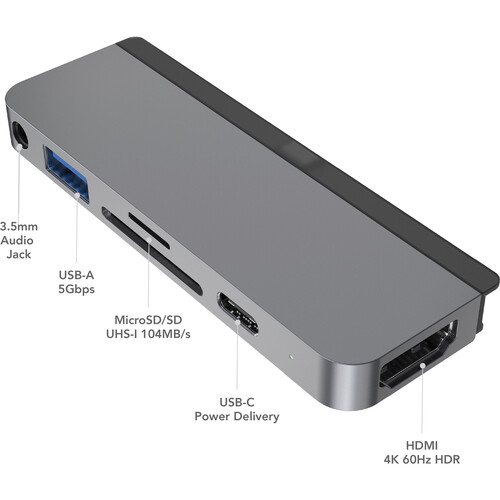 HYPER HyperDrive 6-in-1 USB Type-C Hub for iPad Pro