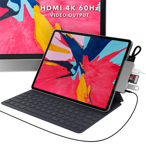 HYPER HyperDrive 6-in-1 USB Type-C Hub for iPad Pro