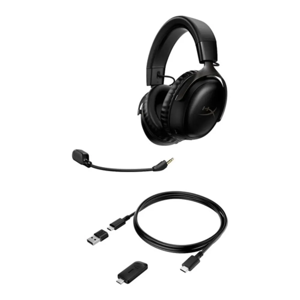 HyperX Cloud III Wireless Gaming Headset (Black)