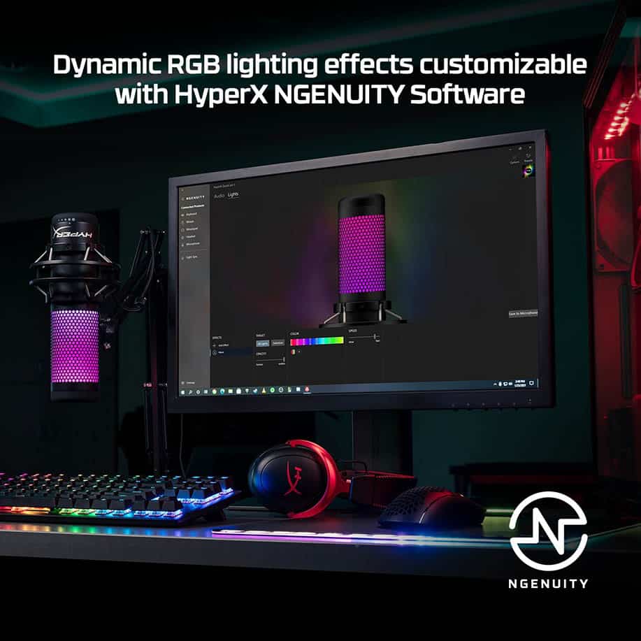 HyperX Quadcast S Streaming Microphone