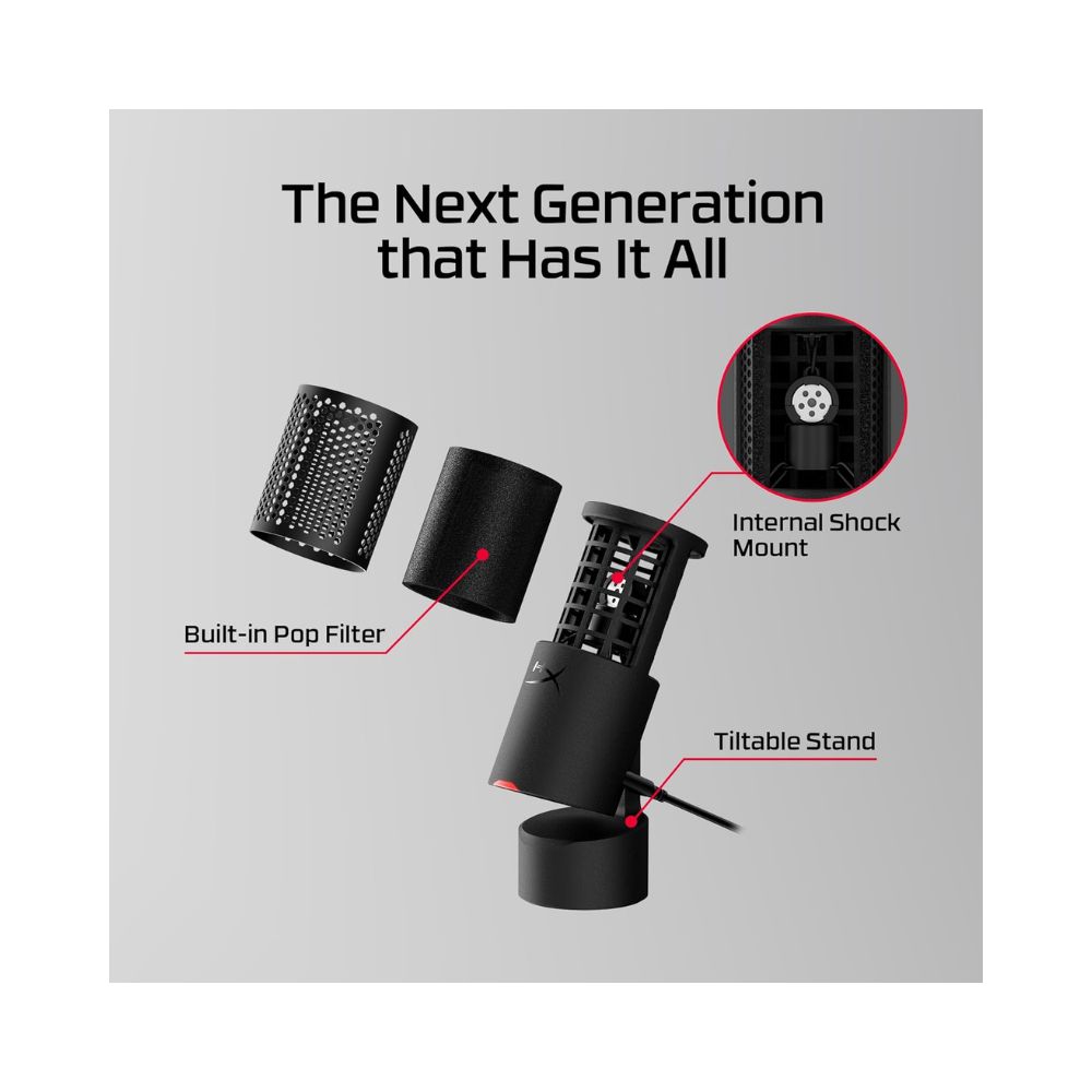 HyperX SoloCast 2 – USB Microphone
