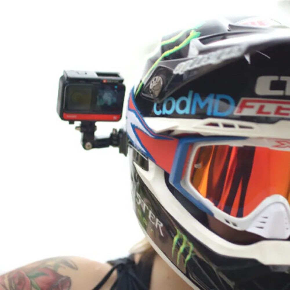 Insta360 Helmet Mount Bundle for ONE R, ONE X, ONE Epic Bundle Action Camera